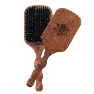 houten haarborstel
