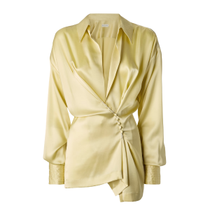 halslijn bij rond gezicht - tops - shirts - openvallende hals dries van noten