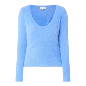 halslijn bij rond gezicht - tops - shirts - diepe u hals