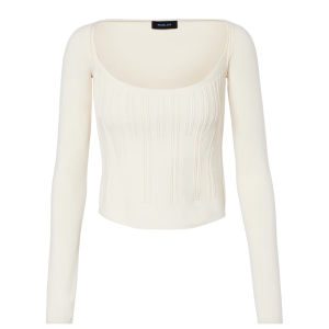 arket halslijn bij rond gezicht - tops - shirts