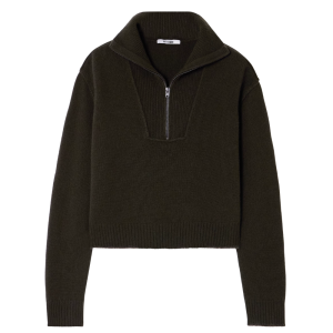 re/done quarter zip trui