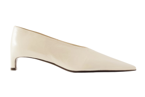 pumps onder cropped broek