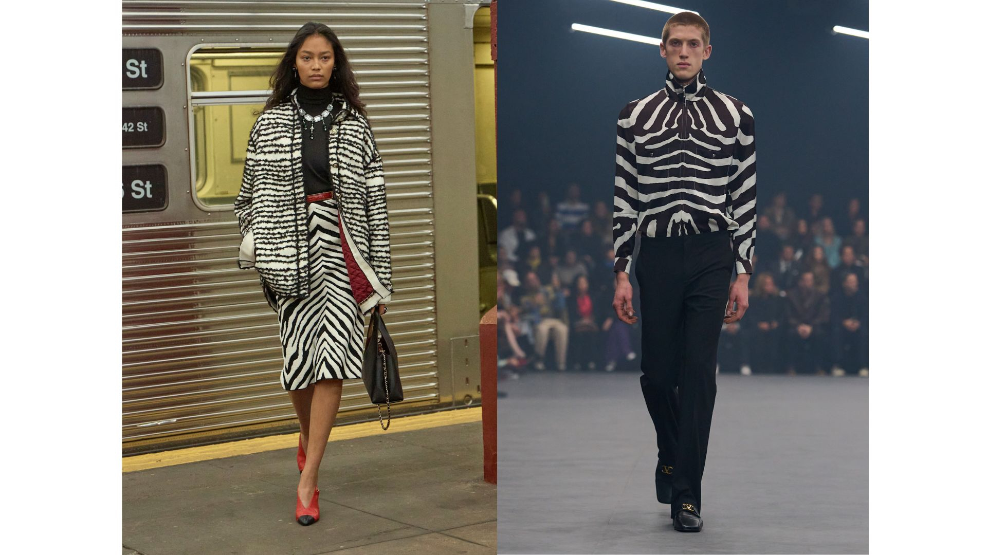 Chanel Valentino zebraprint dierenprint 2026