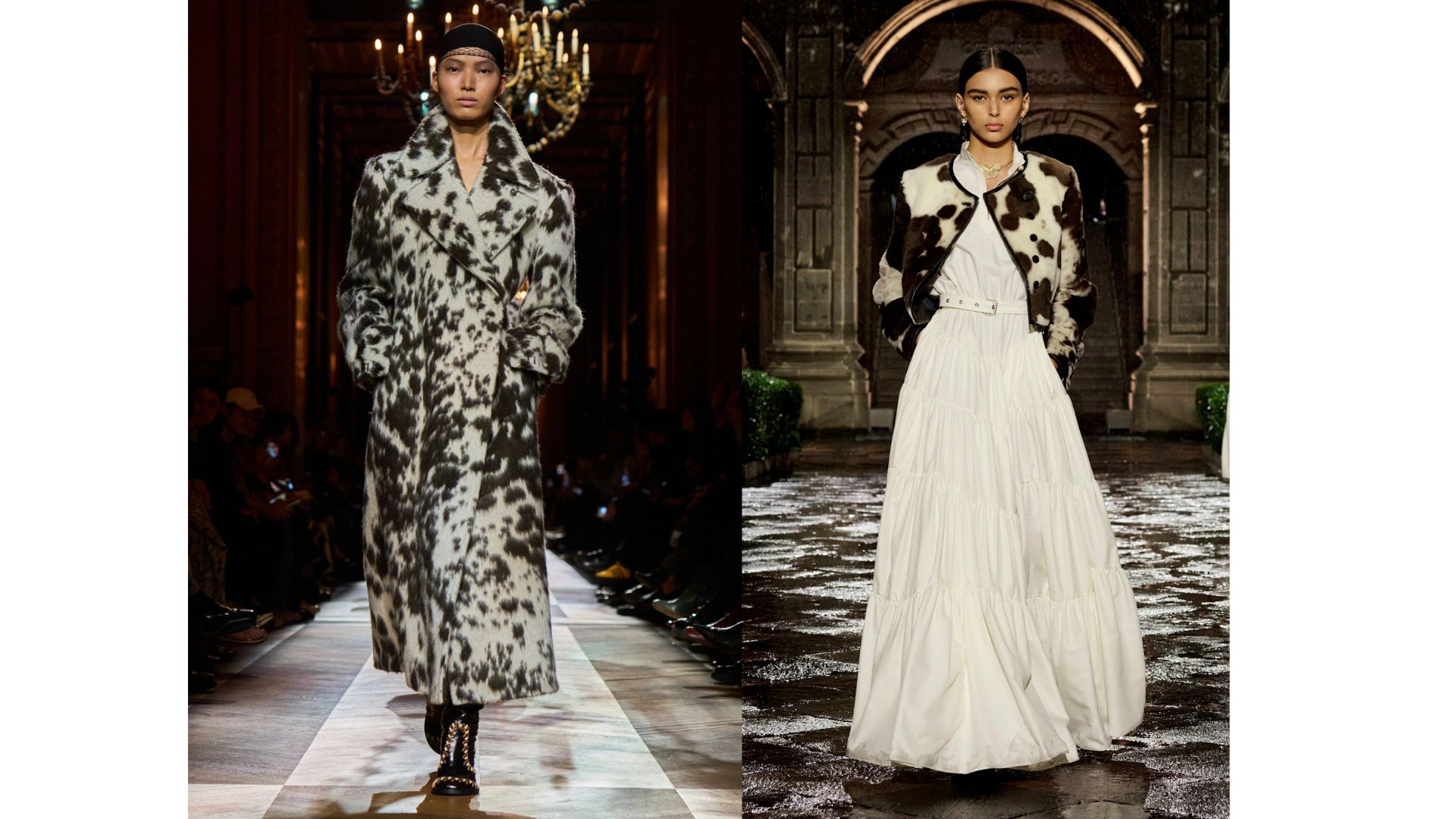 Dries Van Noten Dior dierenprint