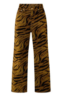 Ganni zebra dierenprint