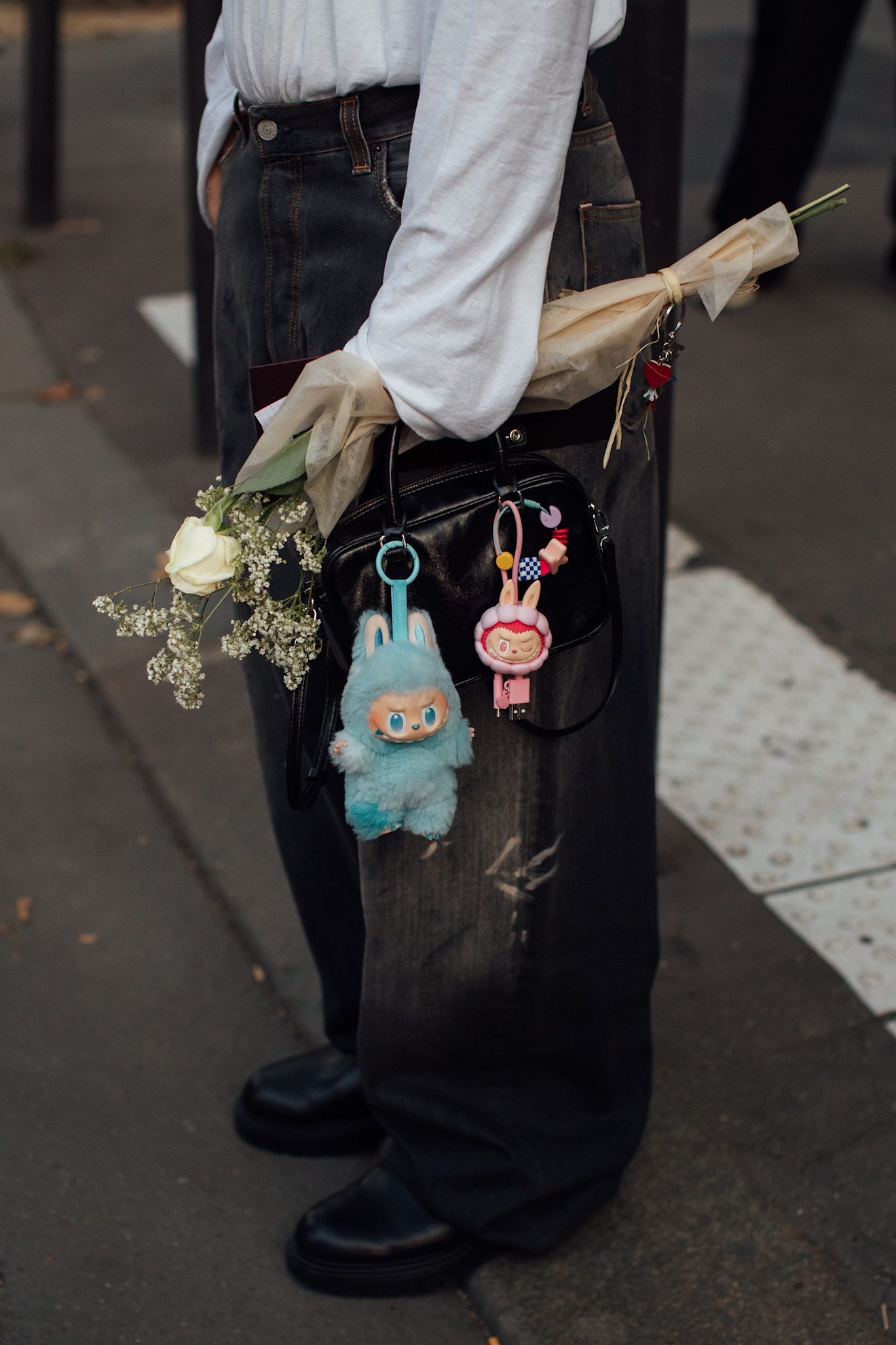 labubu als bag charm