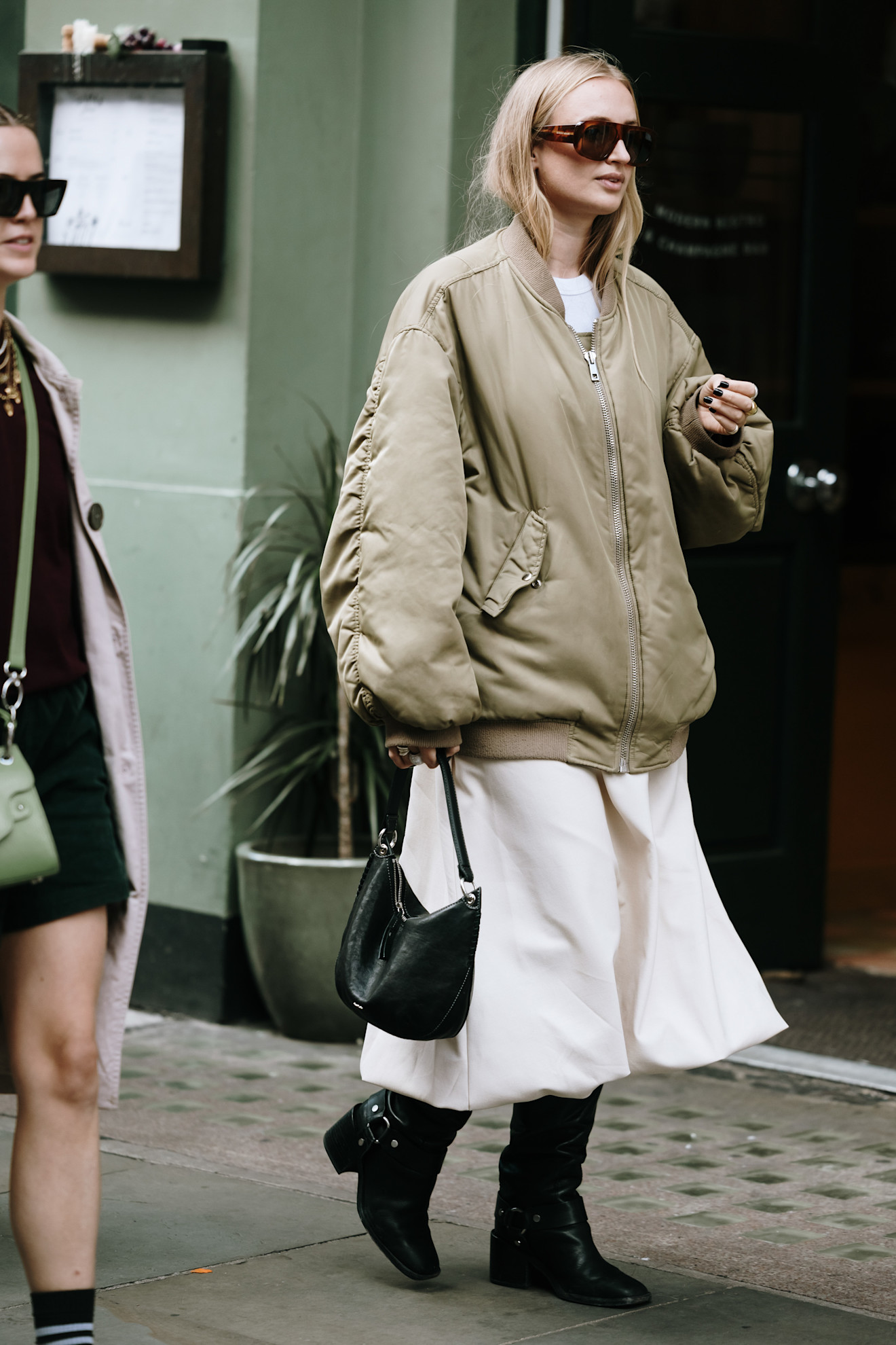 Ballonrok met bikerboots