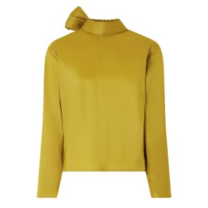Saint Laurent-top met strik