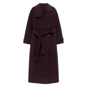 Jas met hoge kraag van Arket