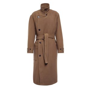 Lemaire-jas met hoge kraag