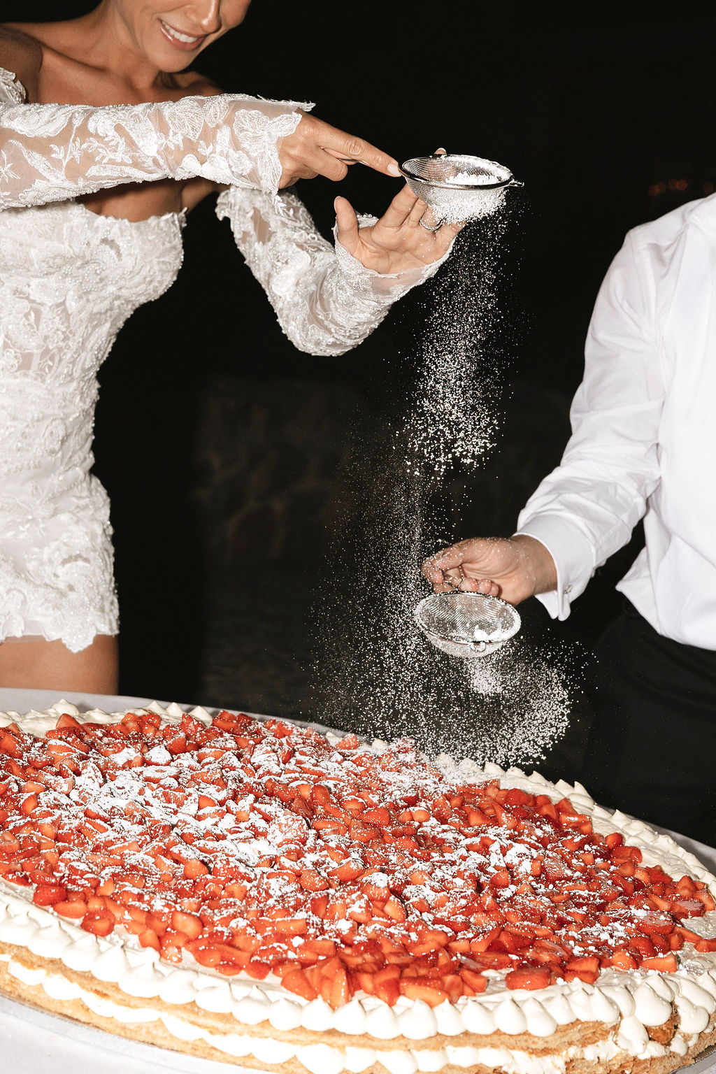 De bruiloft van Sascha Visser en Giorgia Voorthuis