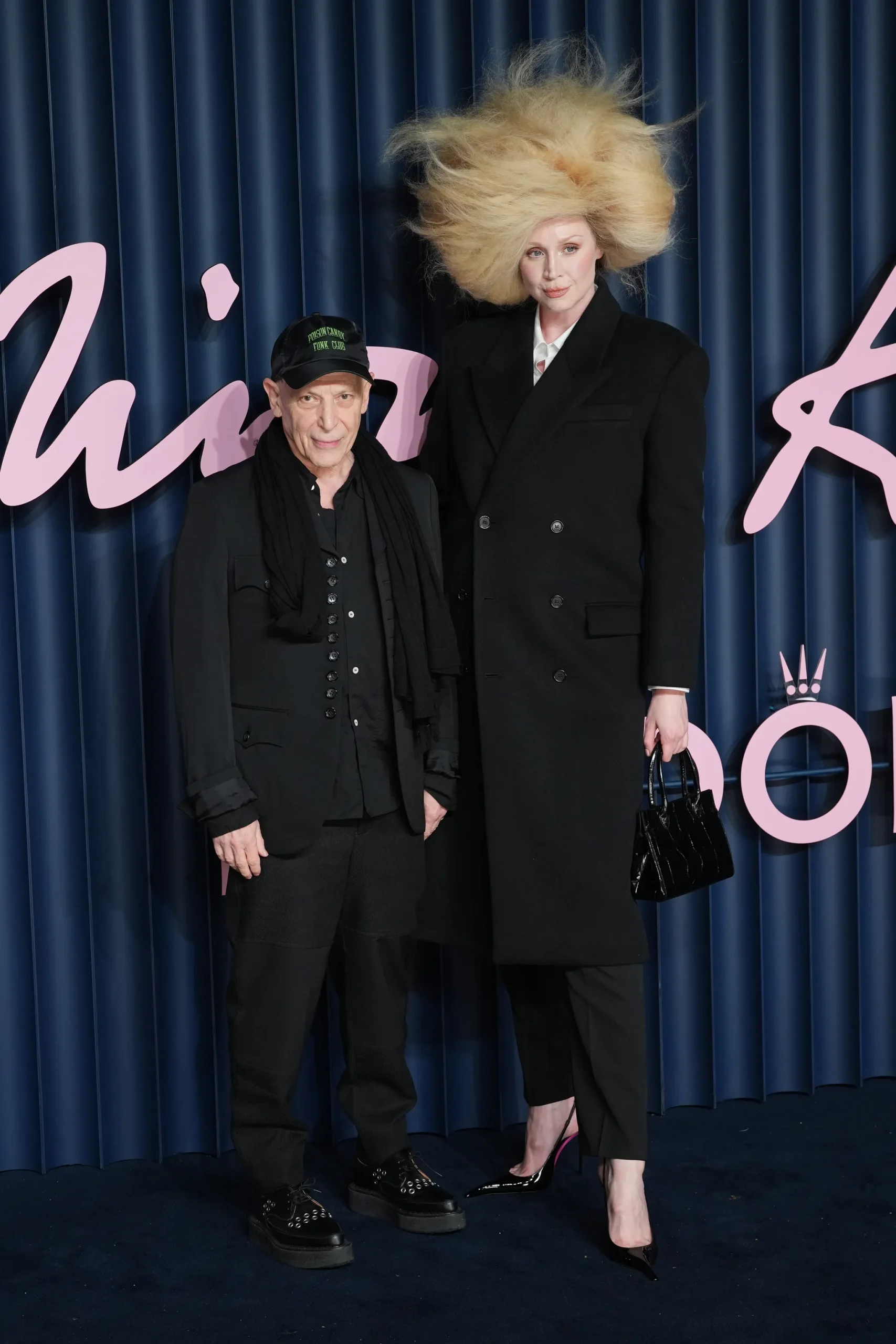 Adrian Joffe and Gwendoline Christie Fashion Awards 2025