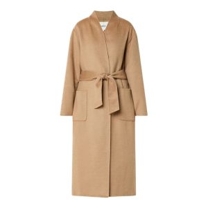 Camelkleurige jas van Bash