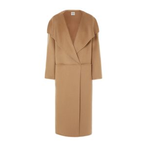 Camel coat van Toteme