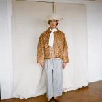 Hertenprint in de collectie van Crawley Studio.