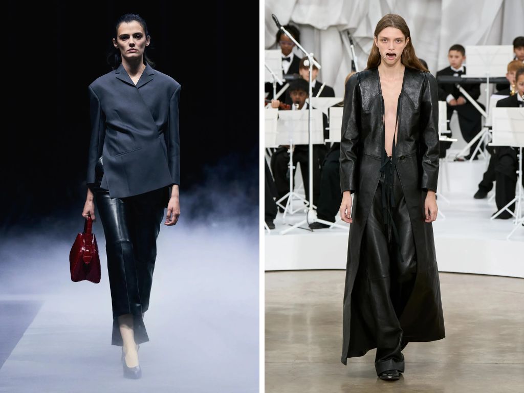 khaite lente/zomer 2026 en maison margiela lente/zomer 2026