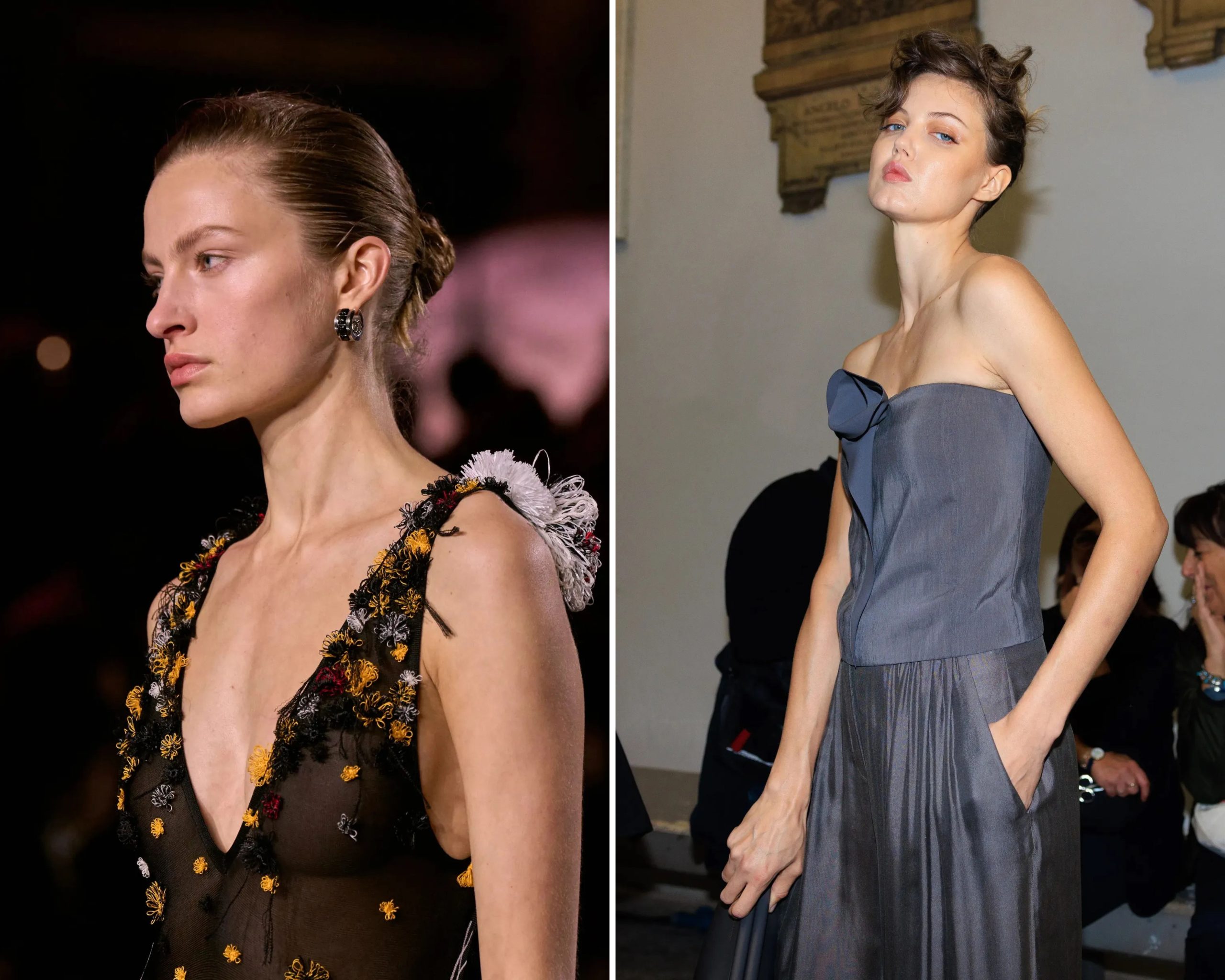 De excentrieke knot op de runway.