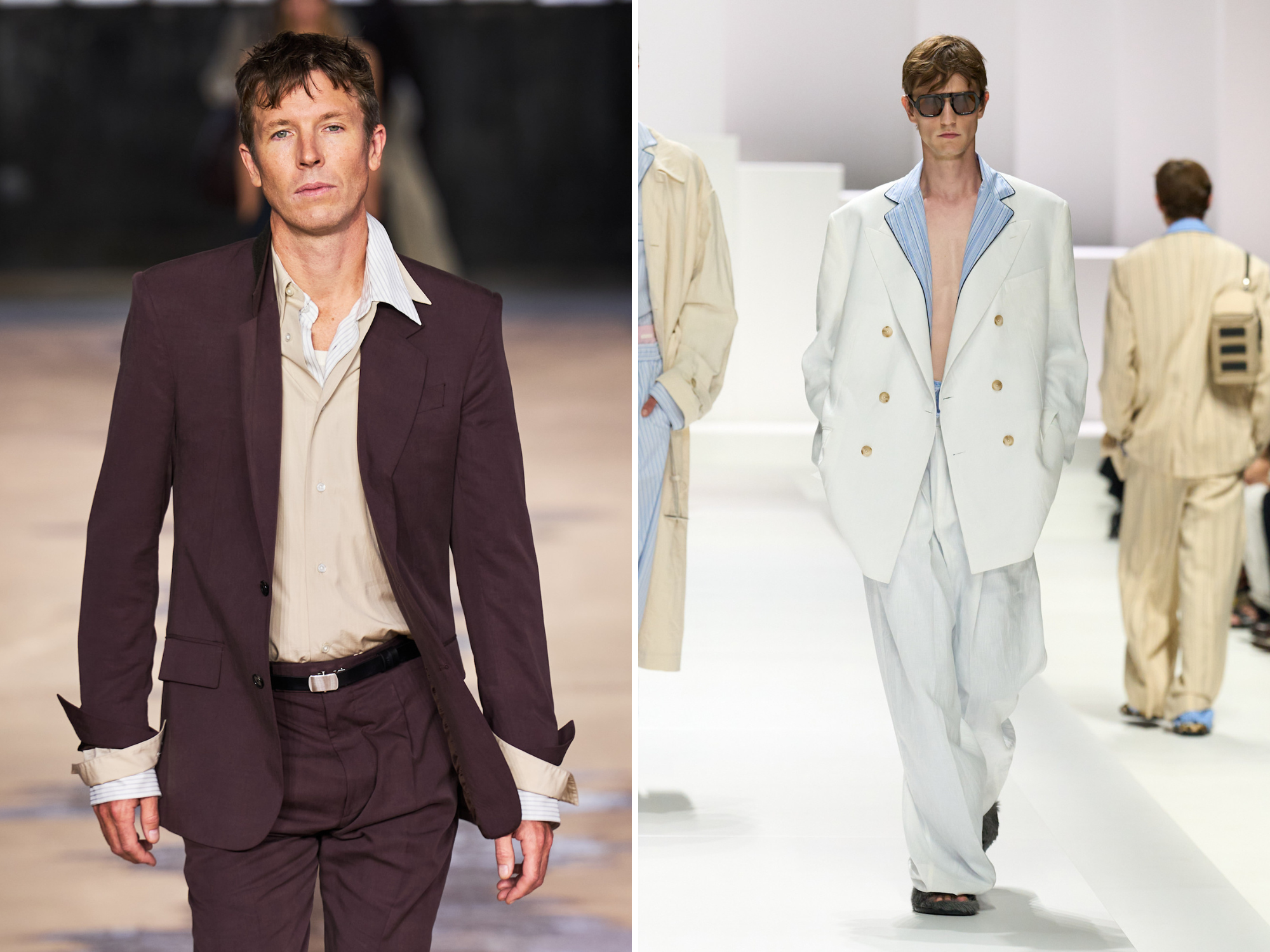 Herenkapsels 2026 bij Boss en Dolce & Gabbana