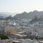 Uitzicht over Muttrah in Oman