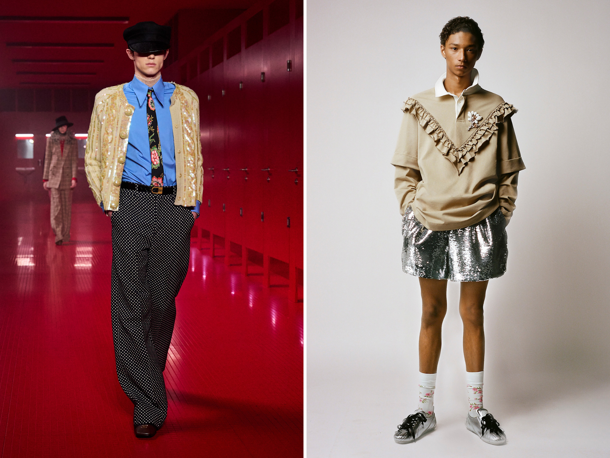 Pailletten voor mannen