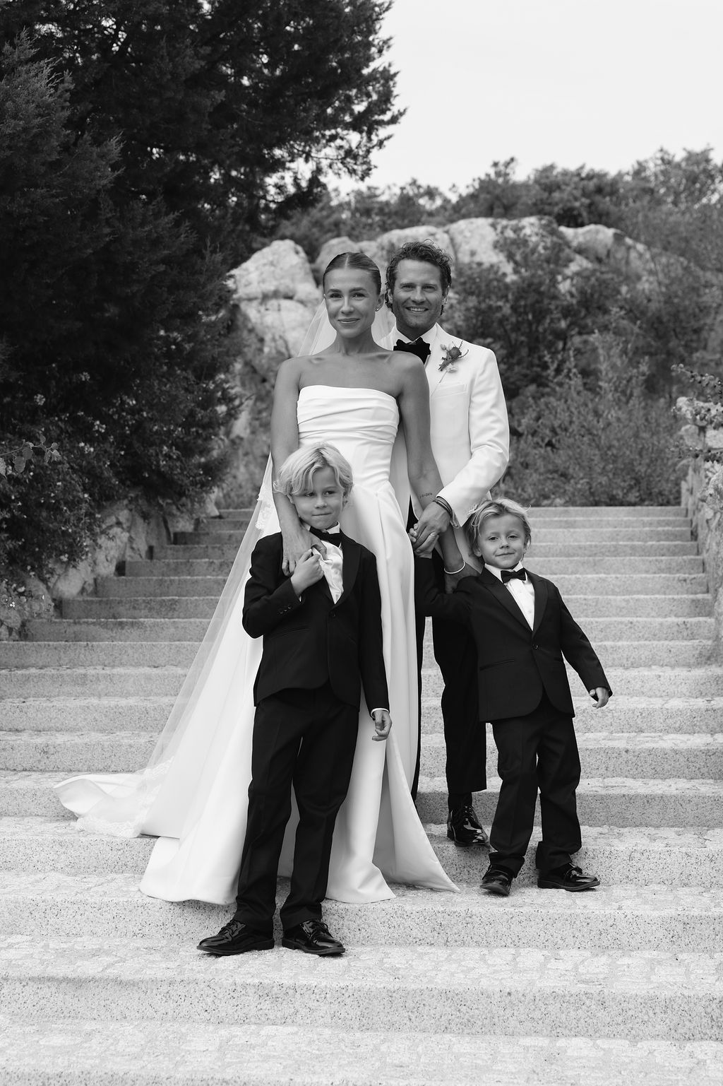 De bruiloft van Sascha Visser en Giorgia Voorthuis