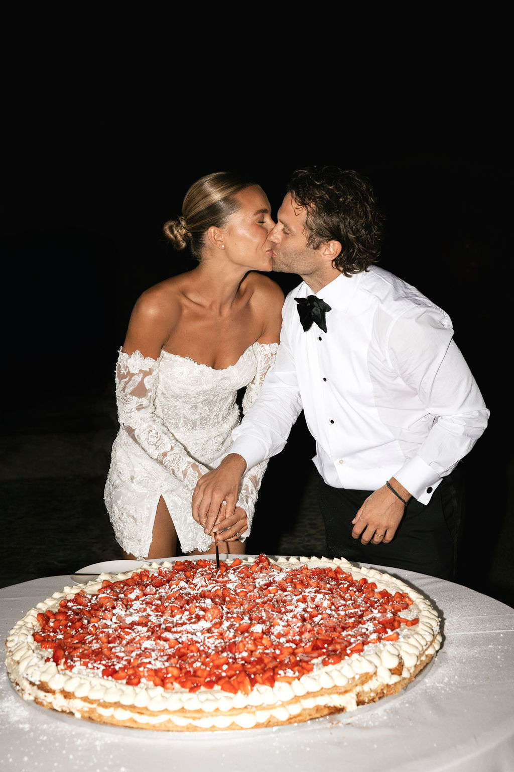 De bruiloft van Sascha Visser en Giorgia Voorthuis