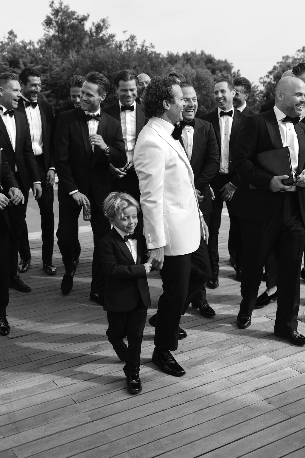 De bruiloft van Sascha Visser en Giorgia Voorthuis