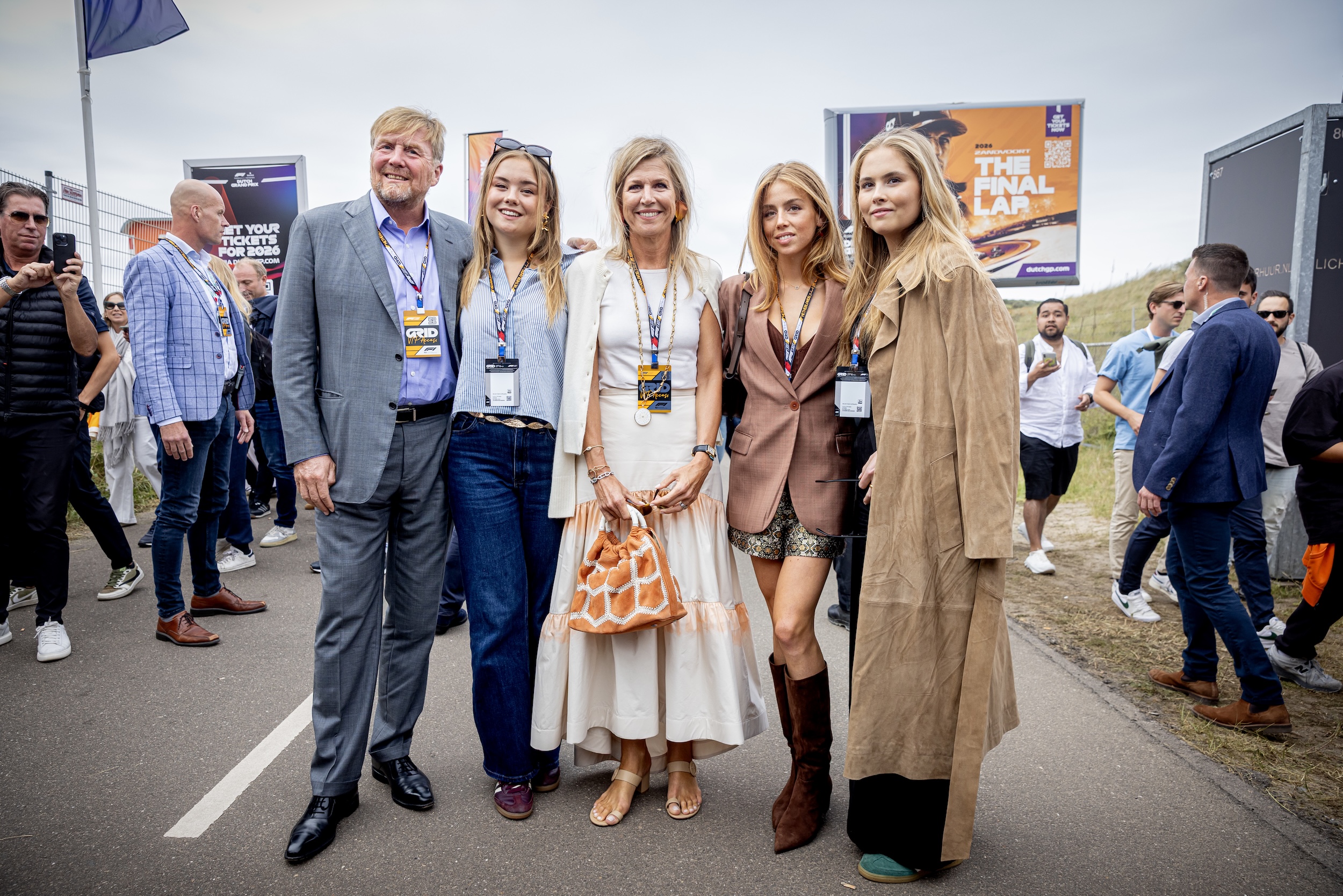 Prinses Alexia beste looks 2025 bij Zandvoort Formule 1