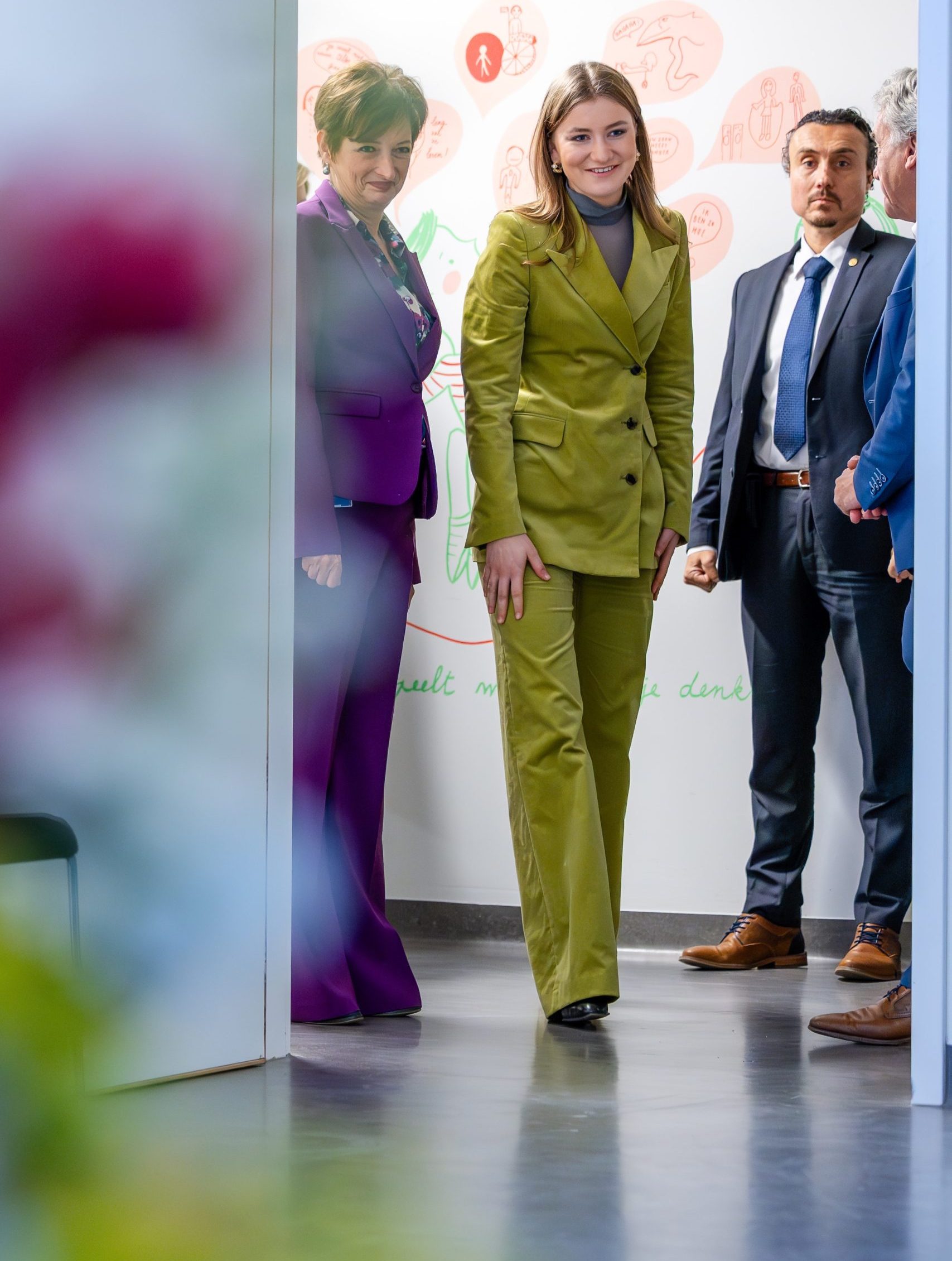 Royals dragen Dries Van Noten zoals prinses Elisabeth