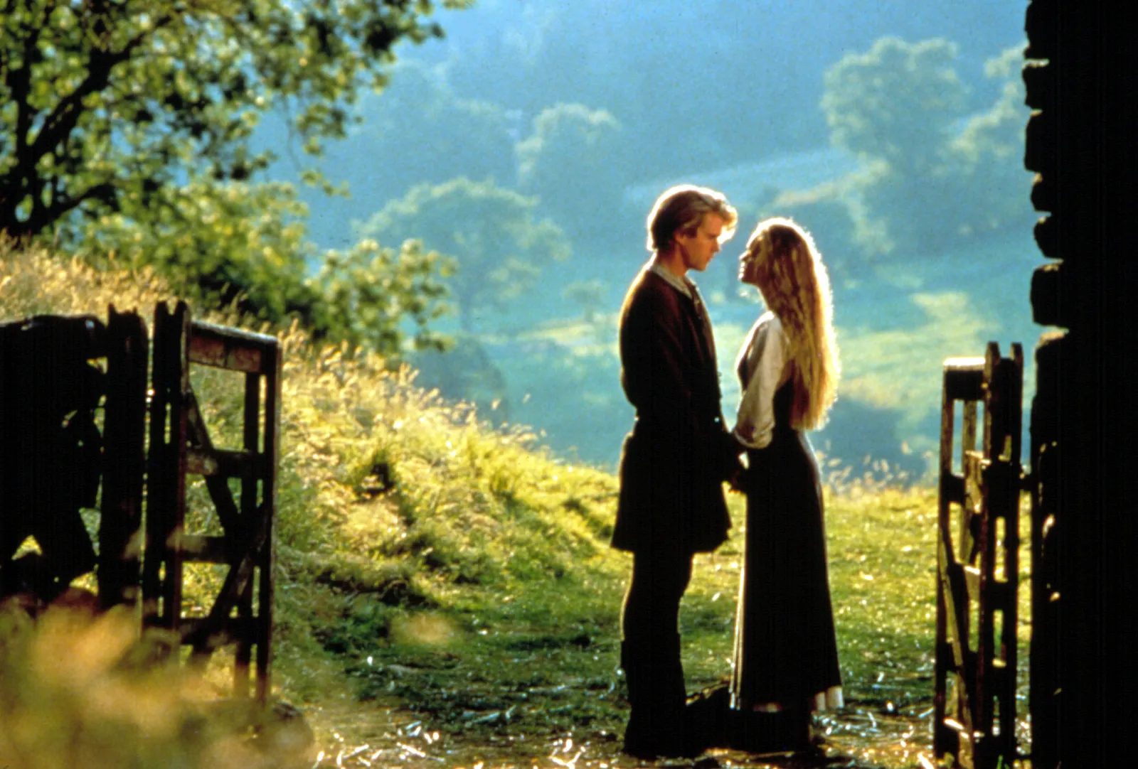 Cary Elwes en Robin Wright in Reiners 'The Princess Bride', 1987.