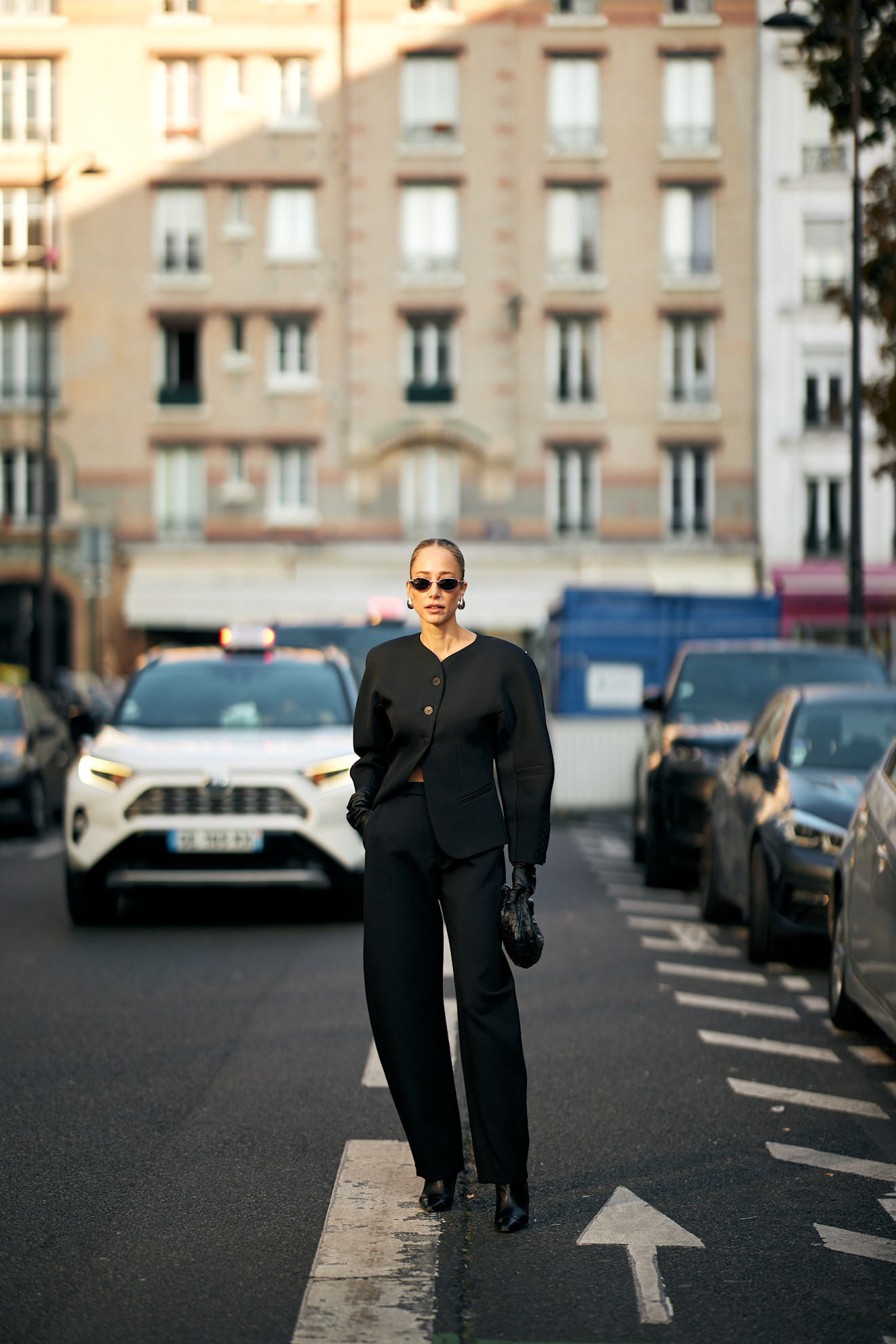 Ton-sur-ton look winter zwarte outfit