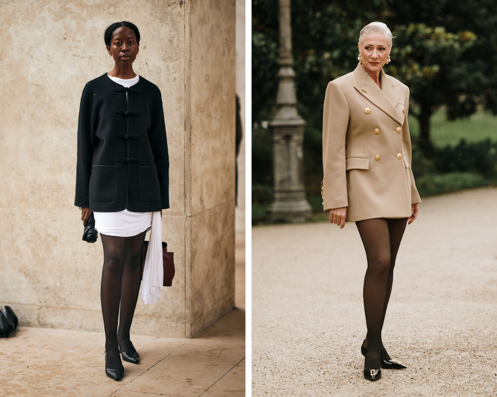 panty met schoenen combineren