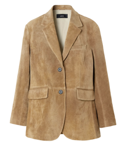 suede blazer