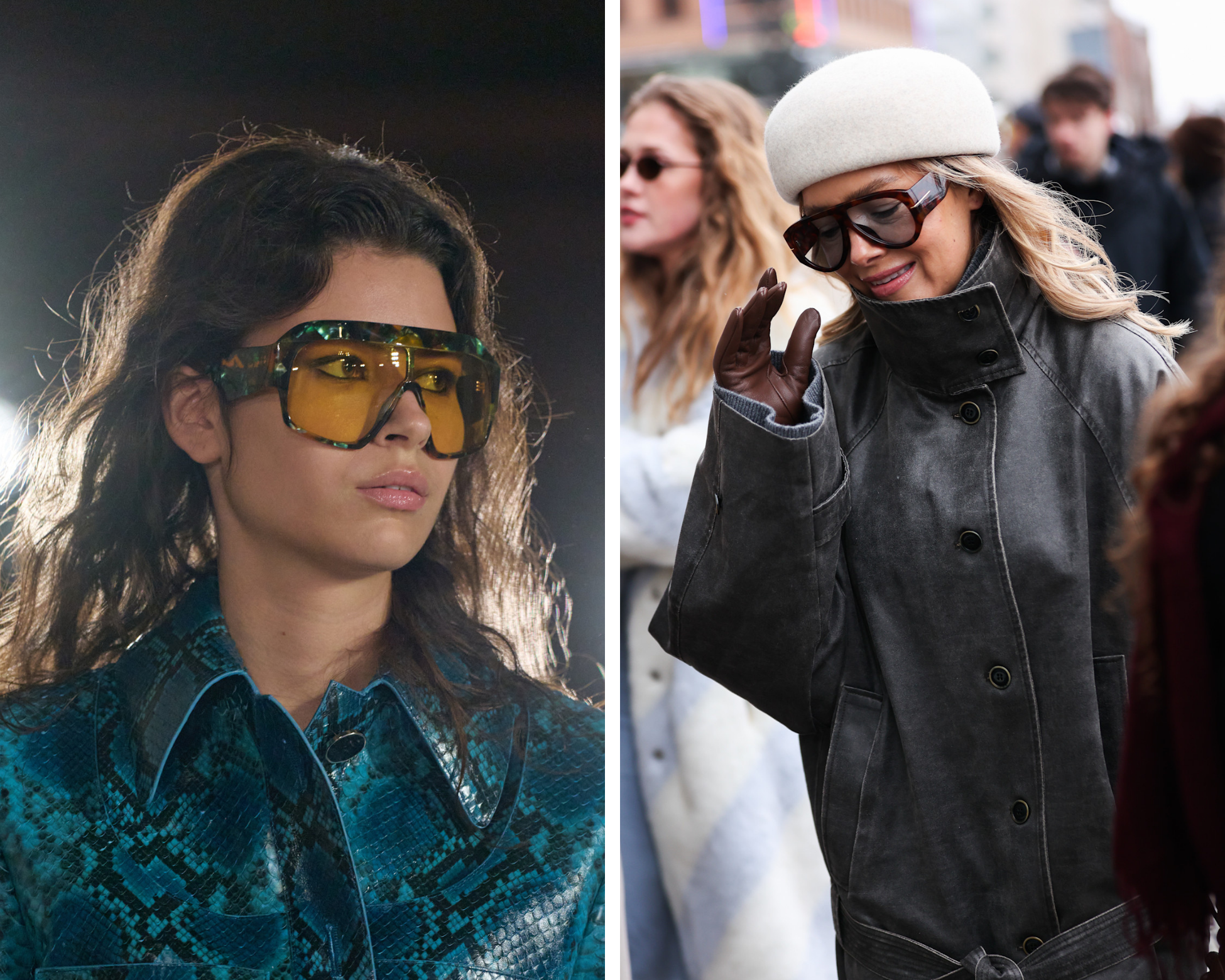 zonnebrillen trends 2026 - sunglasses vogue