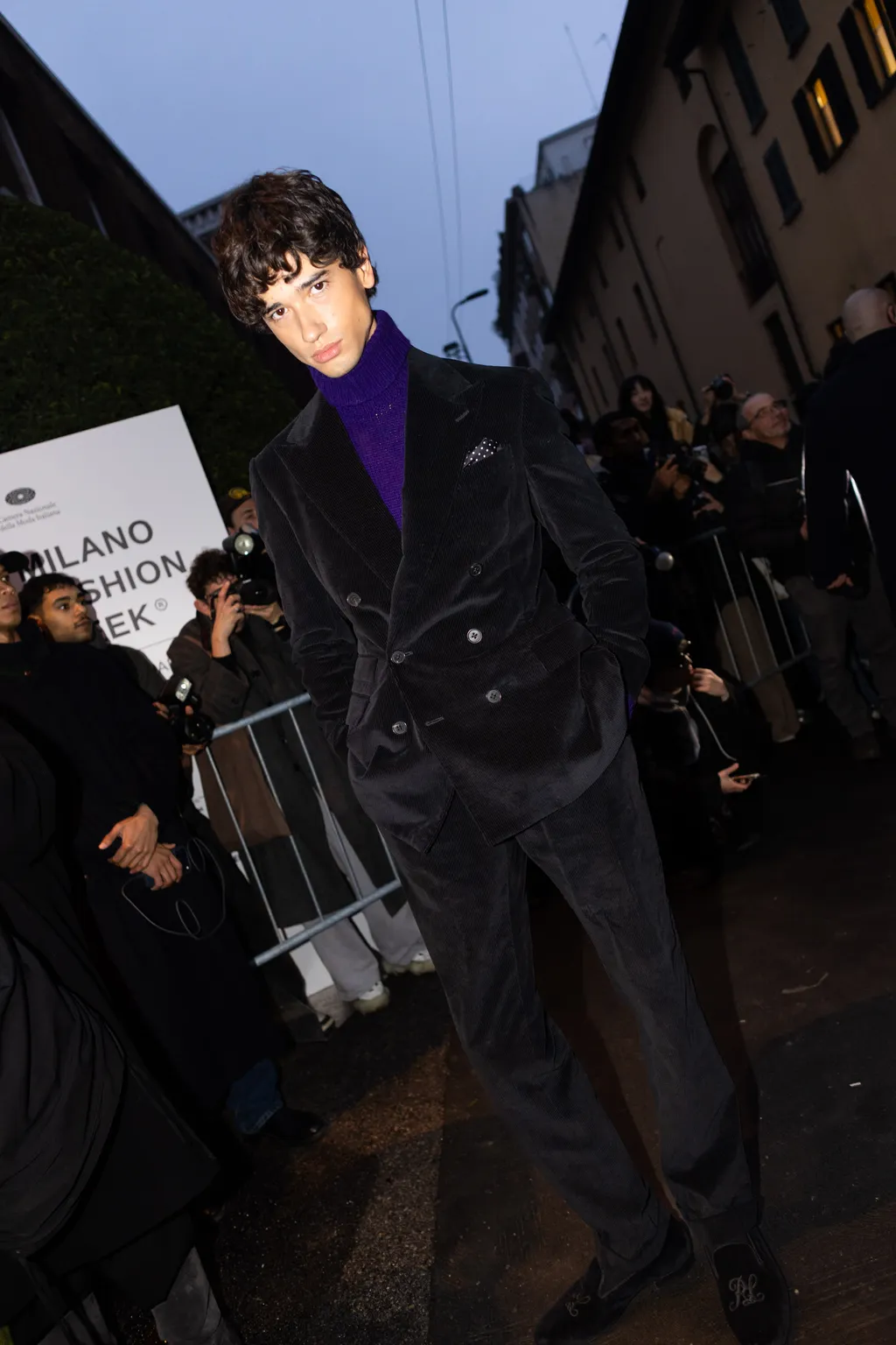 streetstyle looks tijdens Milan Fashion Week herfst/winter 2026 voor mannen