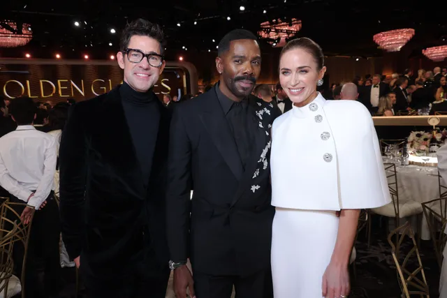 John Krasinski, Colman Domingo, and Emily Blunt