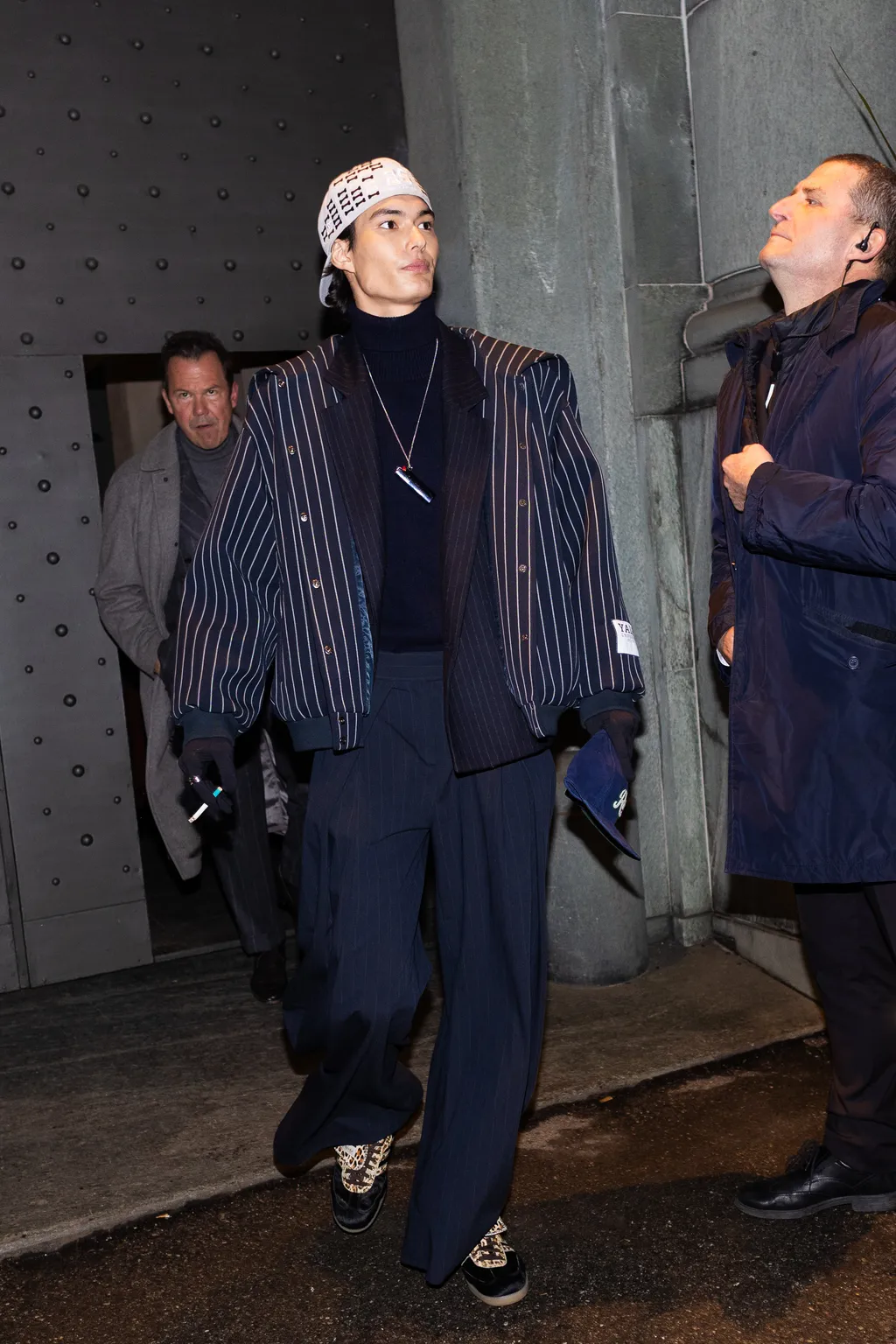 streetstyle looks tijdens Milan Fashion Week herfst/winter 2026 voor mannen
