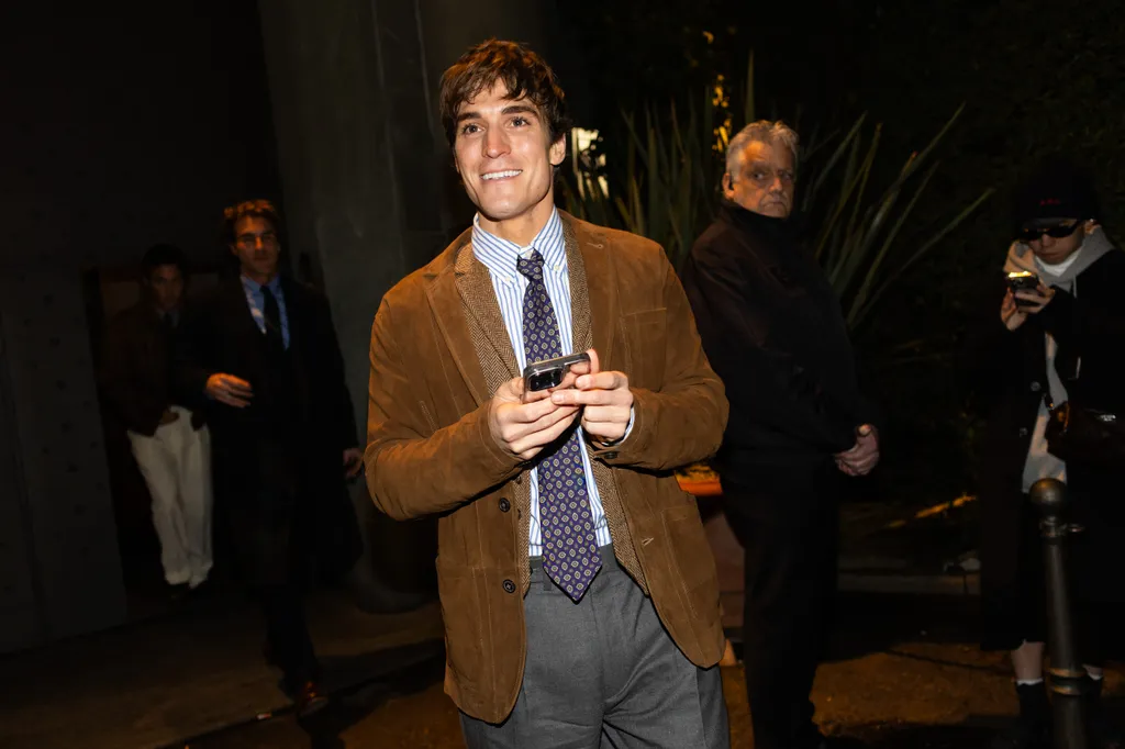 streetstyle looks tijdens Milan Fashion Week herfst/winter 2026 voor mannen