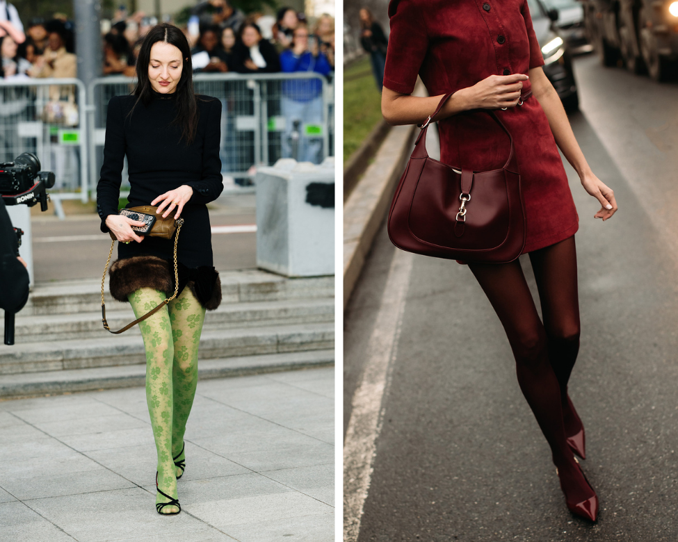 schoenen bij panty combineren - vogue - spotlight