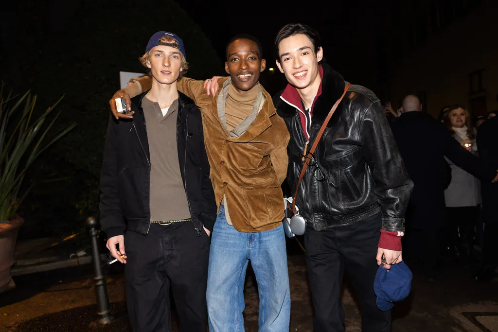 streetstyle looks tijdens Milan Fashion Week herfst/winter 2026 voor mannen