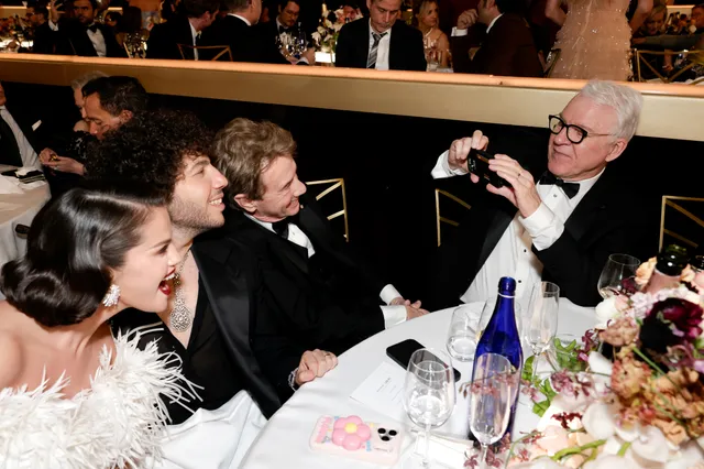 Selena Gomez, Benny Blanco, Martin Short en Steve Martin