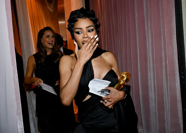 teyana taylor bij de golden globes 2026