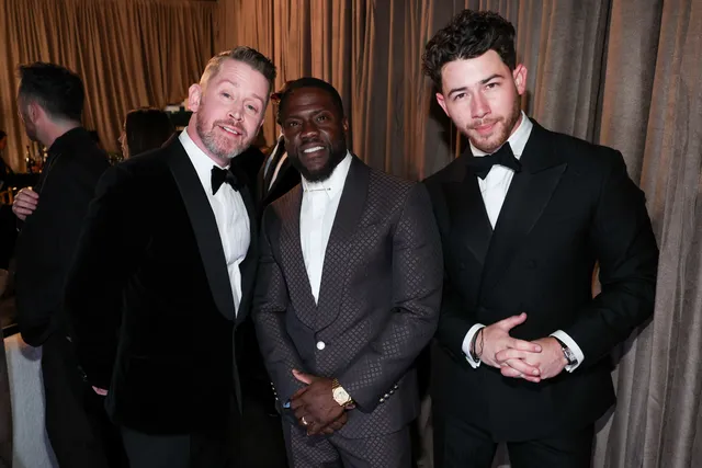 Macaulay Culkin, Kevin Hart en Nick Jonas