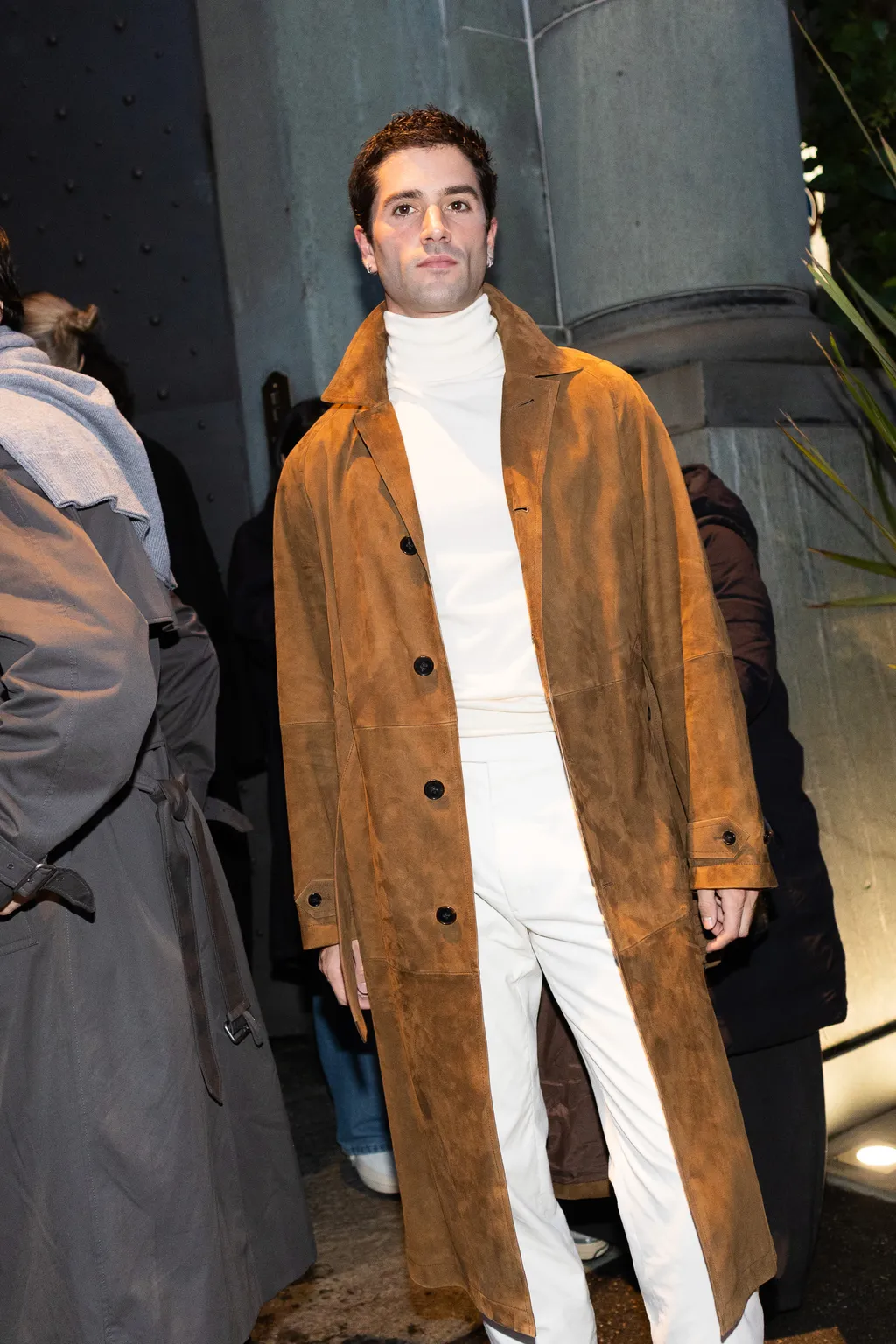 streetstyle looks tijdens Milan Fashion Week herfst/winter 2026 voor mannen