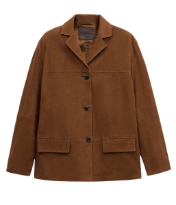 suede blazer