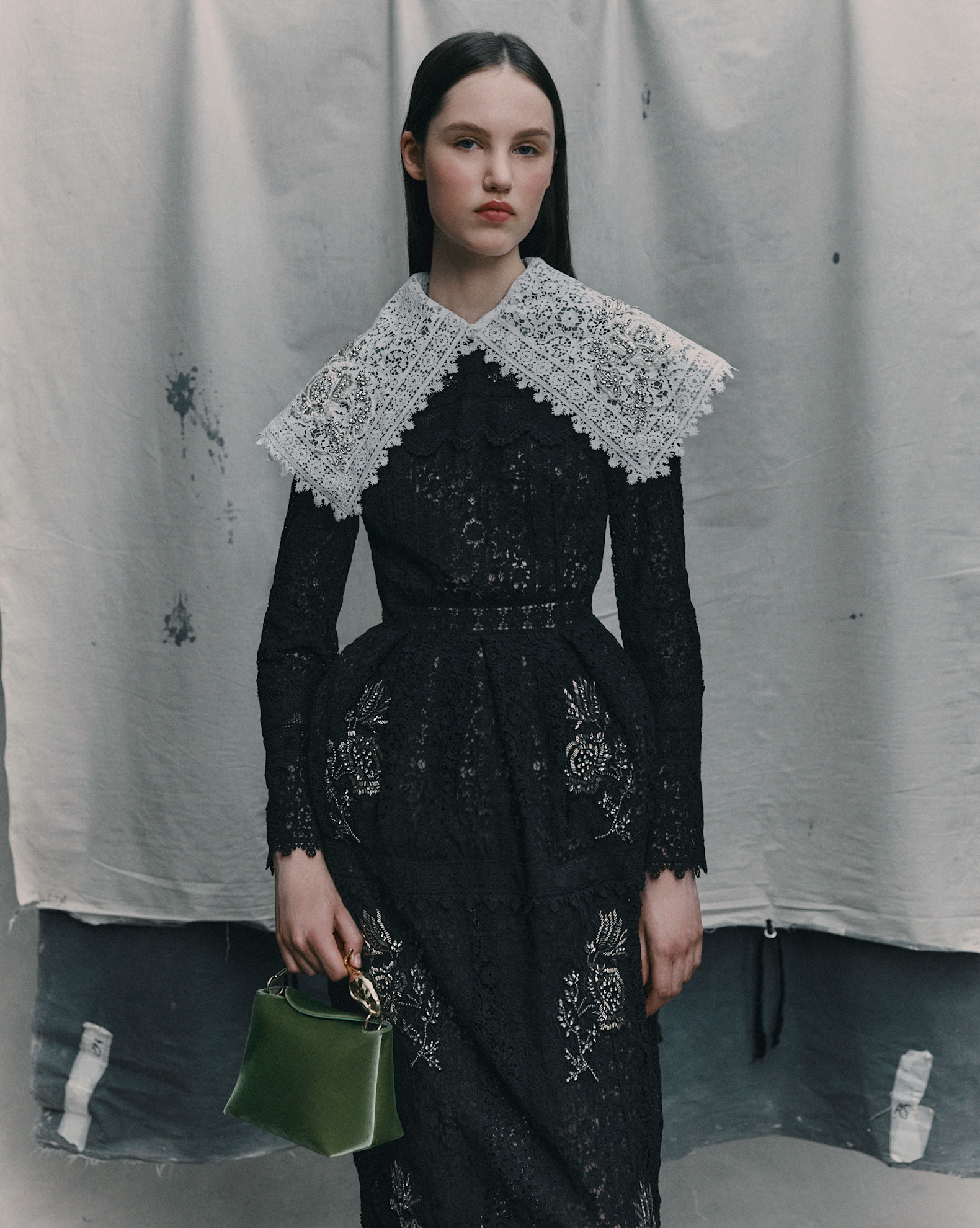 Erdem Resort ss2026 kanten cape