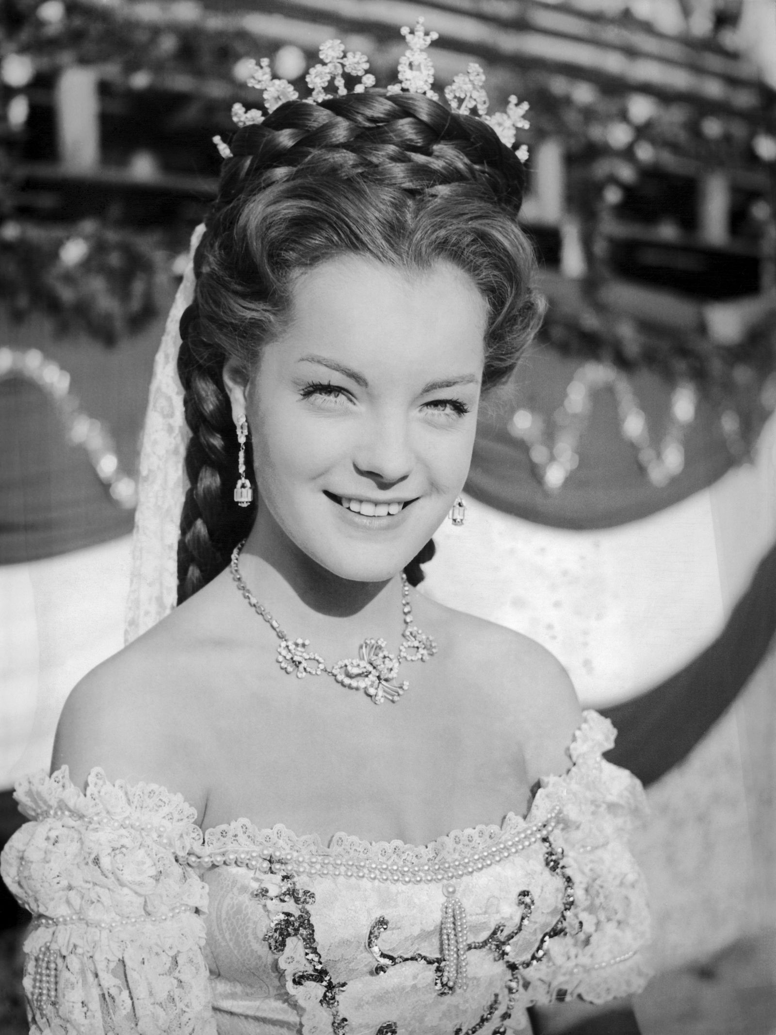Romy Schneider als de titulair keizerin van Oostenrijk in Sissi uit 1955.