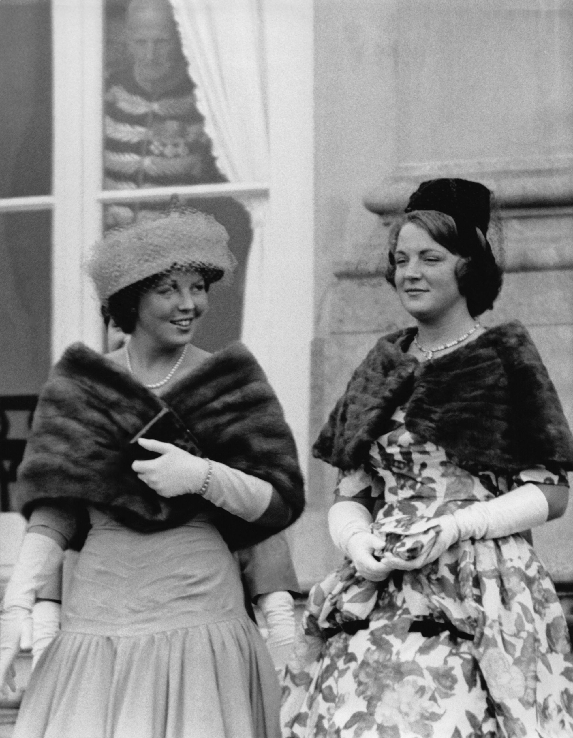 Prinses Beatrix en prinses Irene