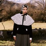 Laganini kanten cape broderie styling