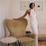 Vrouw in een trouwjurk